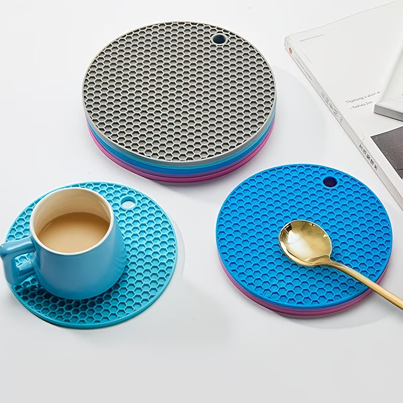 HexaShield Heat-Resistant Table Mats - Pack of 4