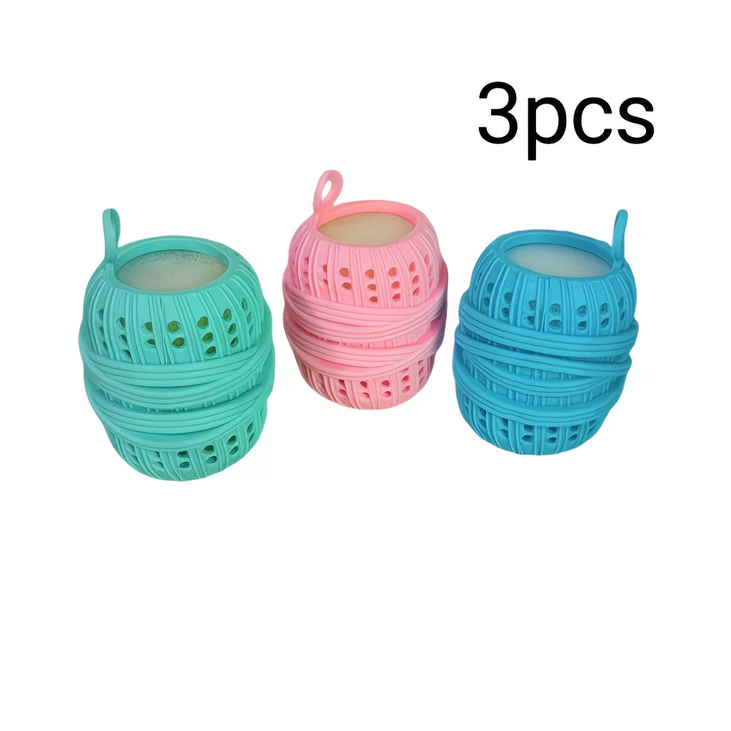 WashBoost Silicone Laundry Cleaning Balls (Pack of 3)