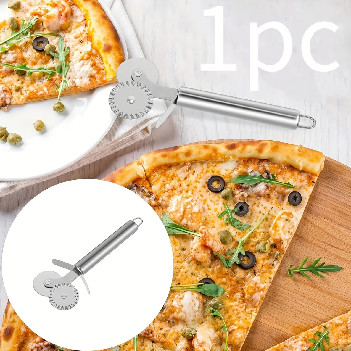 PizzaGlide Pro Cutter Wheel - Buy 1 Get 1 Free