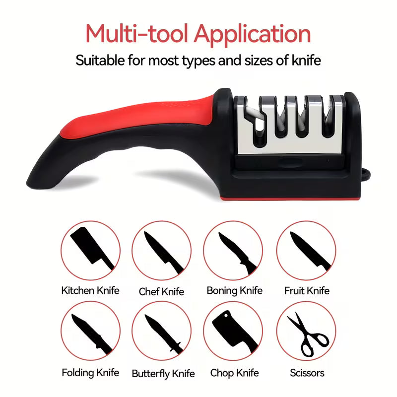 EdgeMaster 4-Stage Knife Sharpener - Buy 1 Get 1 Free