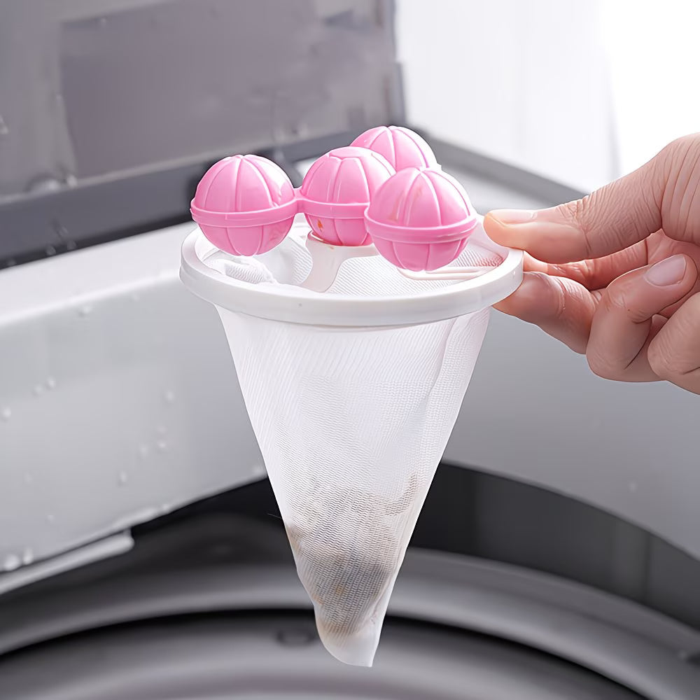 LintAway Smart Laundry Cleaning Balls (Pack of 4)