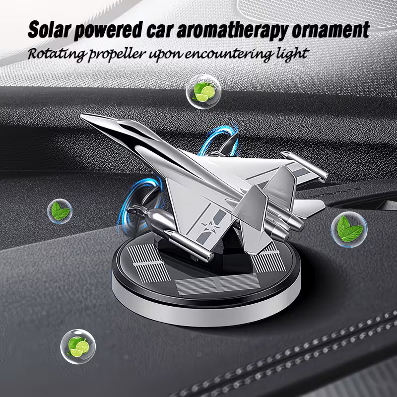 SkyGlide Solar Airplane Car Air Freshener
