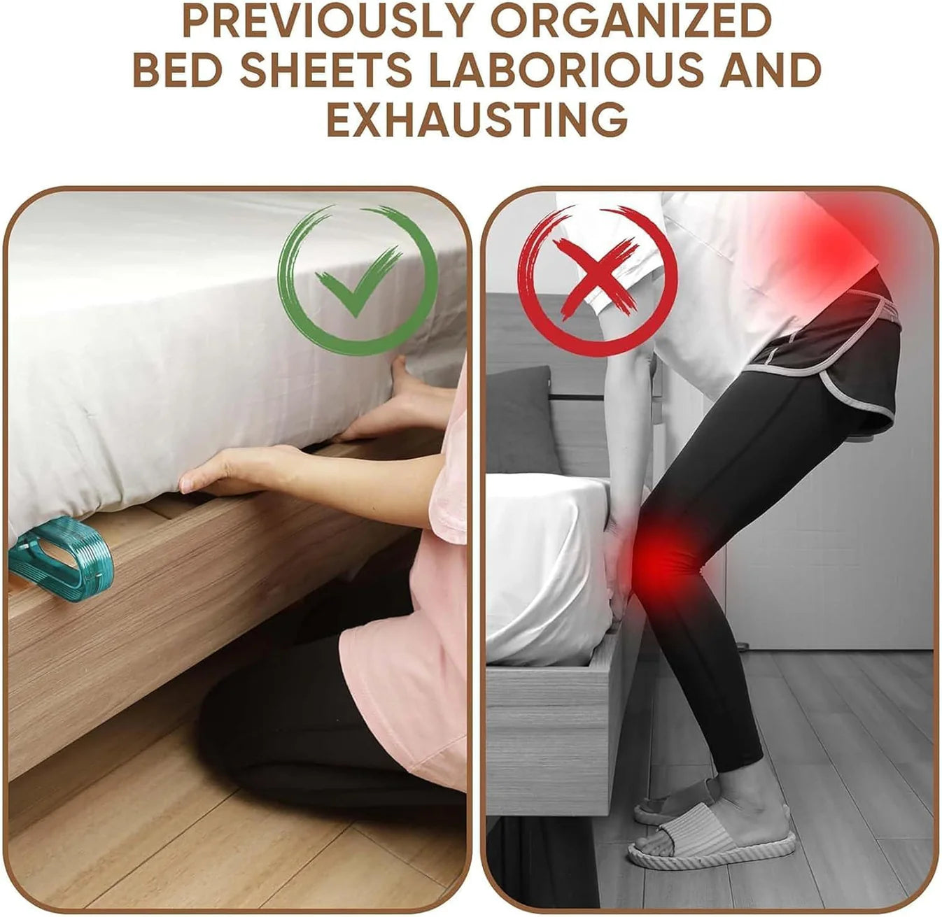 2-in-1 Mattress Lifter & Bedsheet Tucking Tool