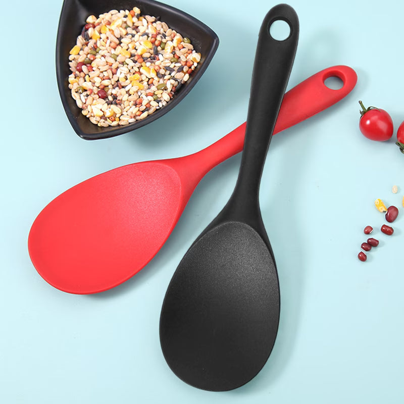 NonStick Pro Silicone Rice Serving Spoon - Pack of 6
