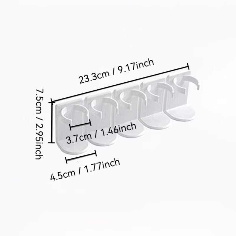 SnapStack Wall-Mounted Bottle Organizer Set - Buy 1 Get 1 Free
