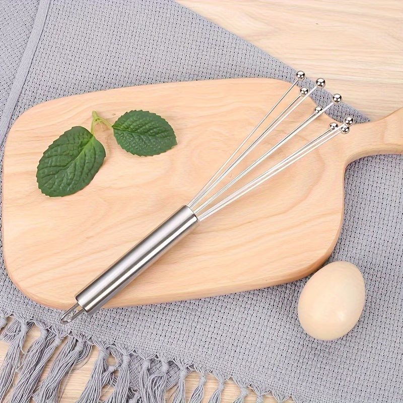 PowerSpin Manual Stainless Steel Whisk - Buy 1 Get 1 Free