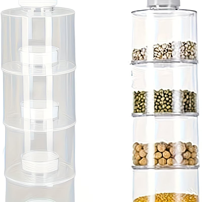 SpiceStack Modular Storage Tower (Set of 6)