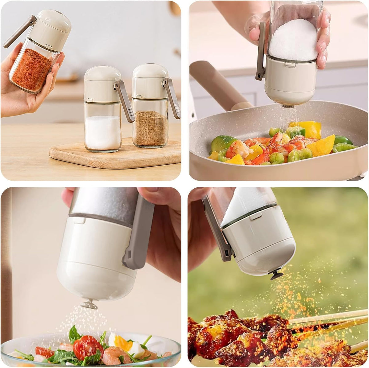 Glass Seasoning Dispenser - Buy 1 Get 1 Free