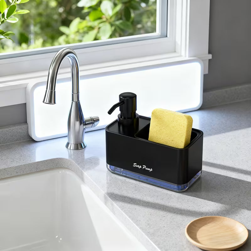 SoapNest 2-in-1 Soap Dispenser Organizer - Buy 1 Get 1 Free