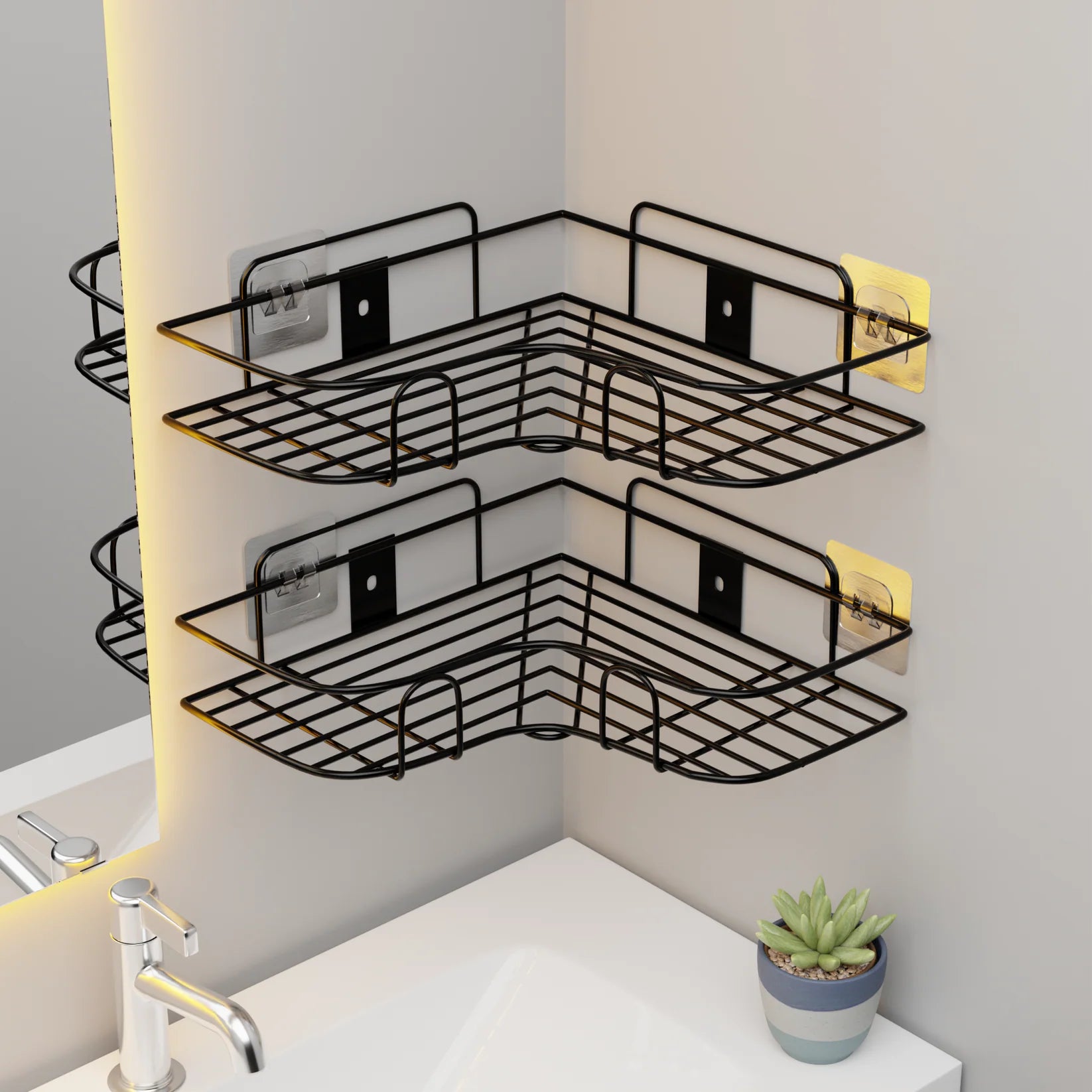 HydroHold Corner Storage Shelf