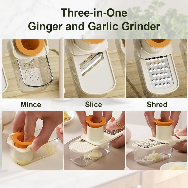 PressChop Mini 3-in-1 Garlic & Veg Cutter - Buy 1 Get 1 Free
