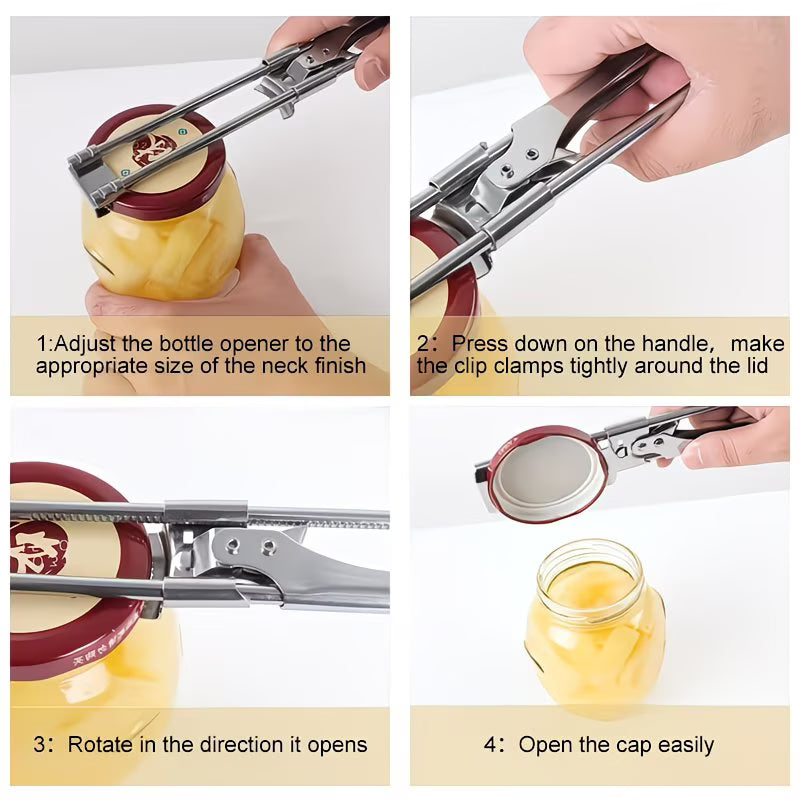 TwistEase Adjustable Jar & Bottle Opener - Buy 1 Get 1 Free