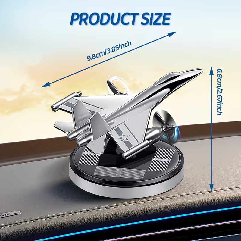 SkyGlide Solar Airplane Car Air Freshener