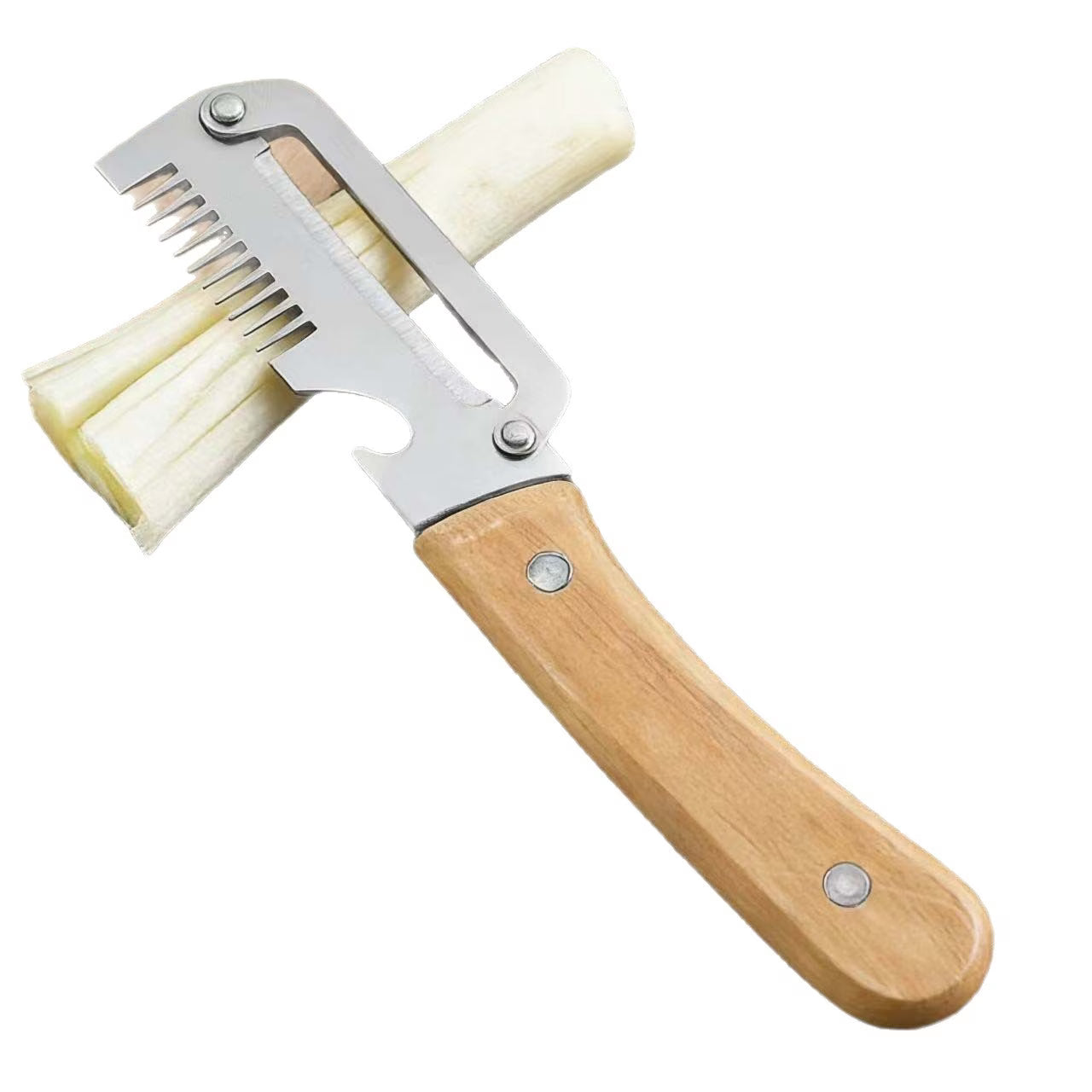 SliceGrip Pro Stainless Steel Onion Holder & Peeler Tool - Buy 1 Get 1 Free