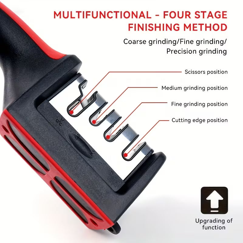 EdgeMaster 4-Stage Knife Sharpener - Buy 1 Get 1 Free