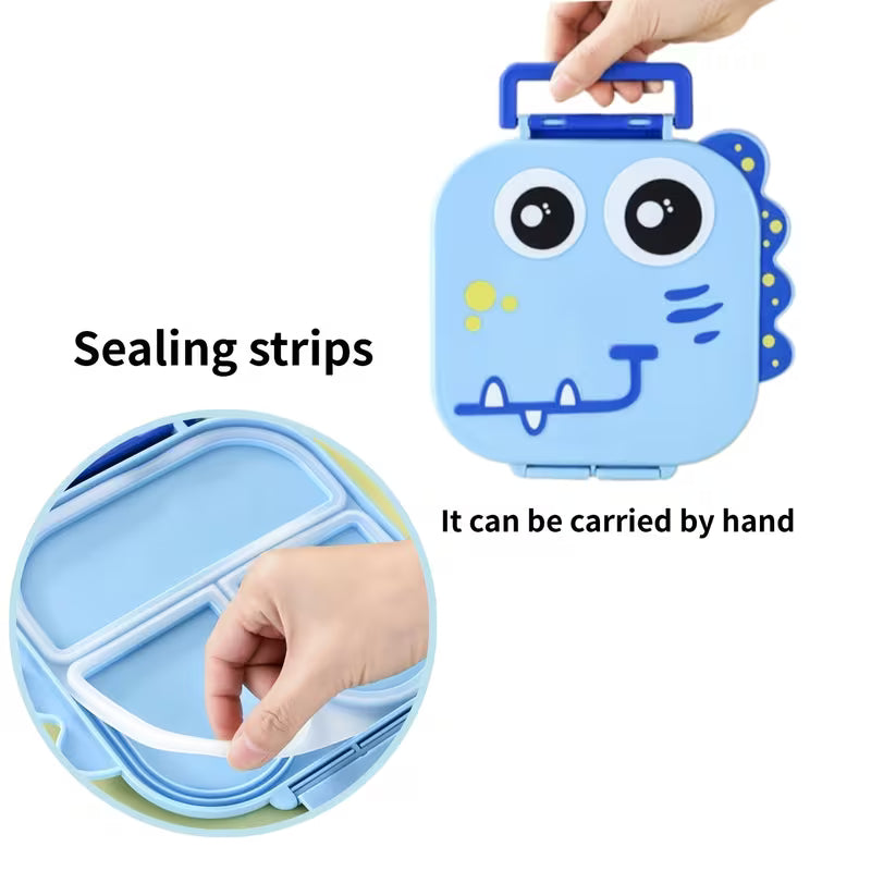 DinoBite - Kids Leakproof Compartment Bento Box