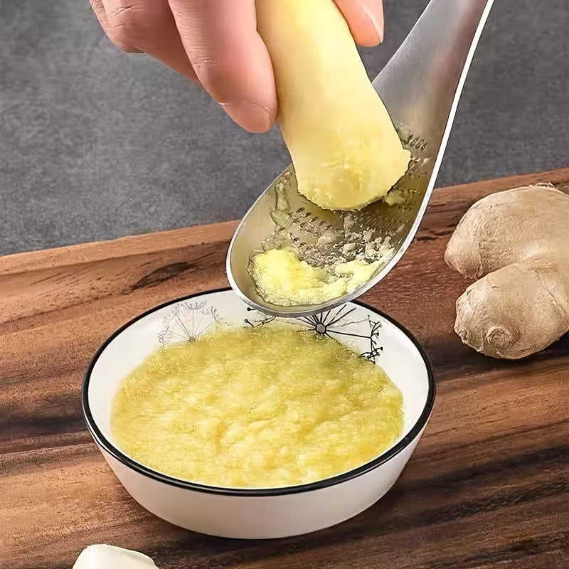 ZestSpoon - Multi-Use Ginger Garlic Grater - Buy 1 Get 1 Free