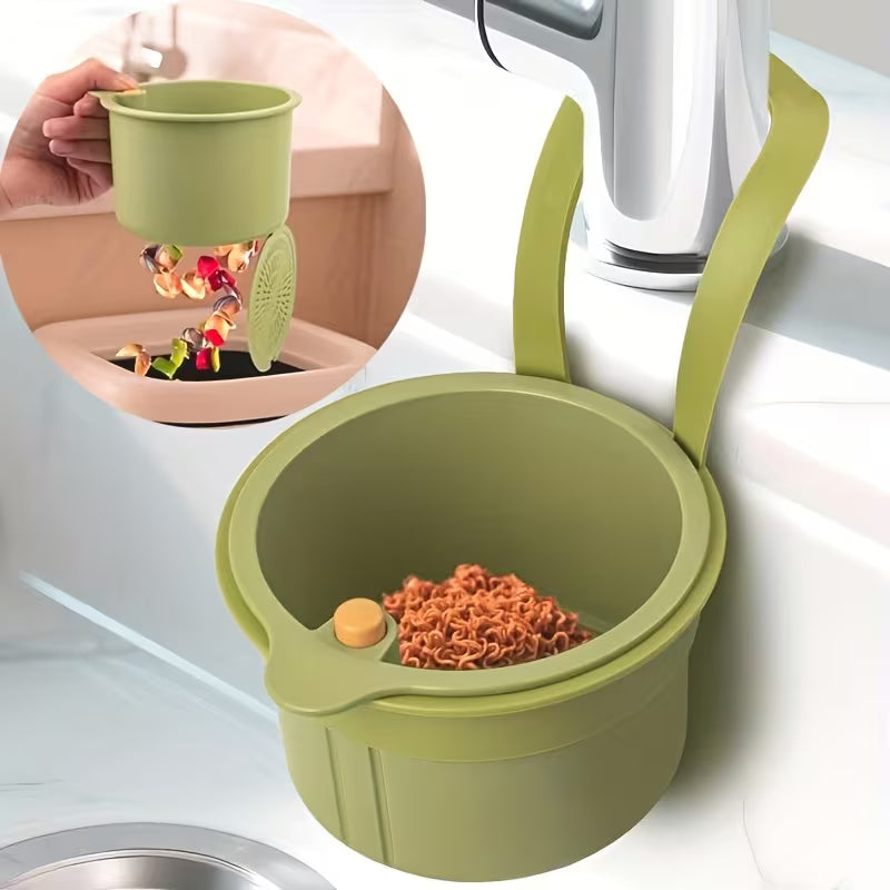 SinkSnap Press-Fit Sink Drain Basket - Buy 1 Get 1 Free