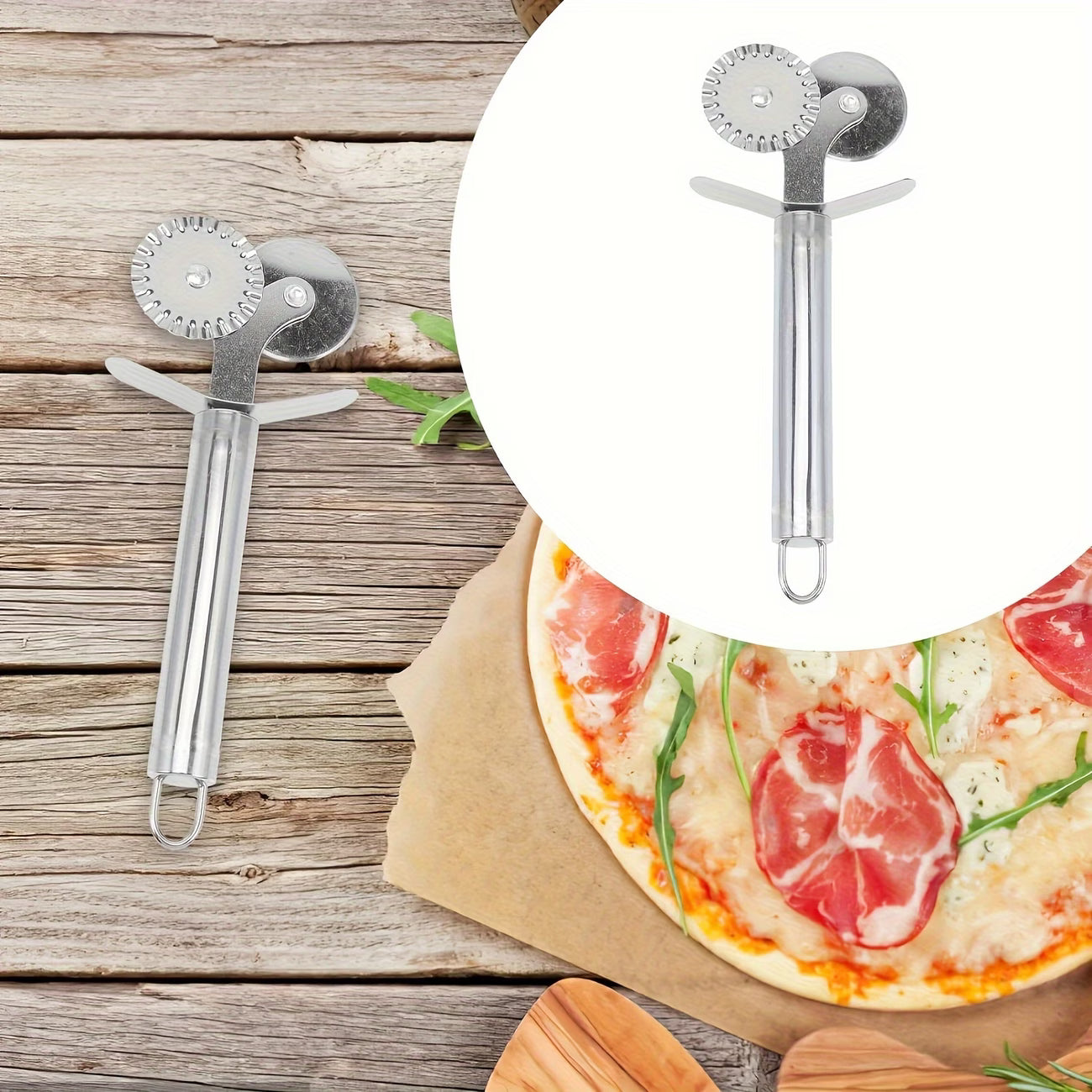 PizzaGlide Pro Cutter Wheel - Buy 1 Get 1 Free