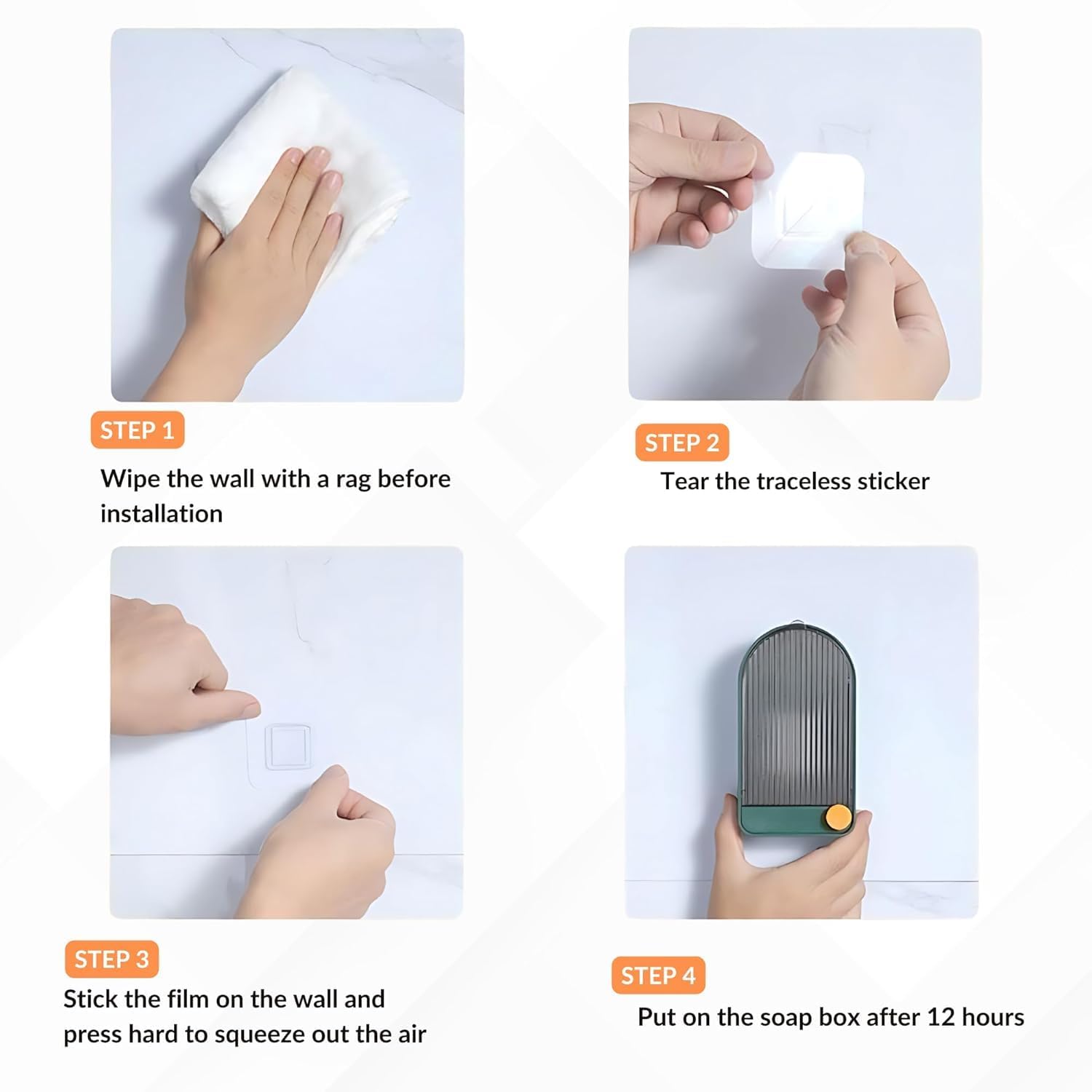 AquaShield Flip-Cover Soap Holder - Buy 1 Get 1 Free