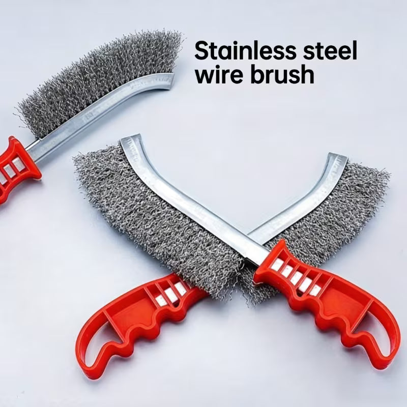 BrushSteel Heavy-Duty Wire Cleaning Brush - Buy 1 Get 1 Free