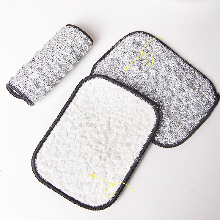 Scratch Free Dual Steel Sponge - Pack of 10