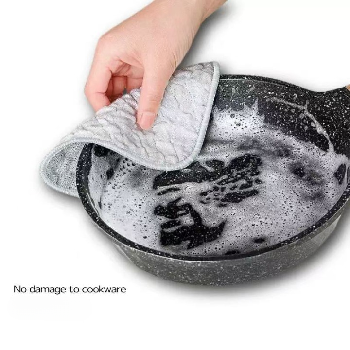 Scratch Free Dual Steel Sponge - Pack of 10