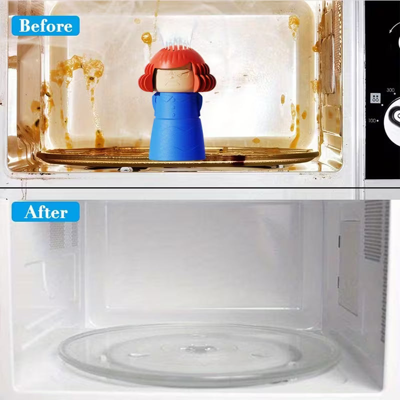 Angry Mama Reusable Microwave Oven Steam Cleaner - Pack of 2