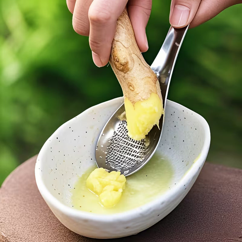 ZestSpoon - Multi-Use Ginger Garlic Grater - Buy 1 Get 1 Free