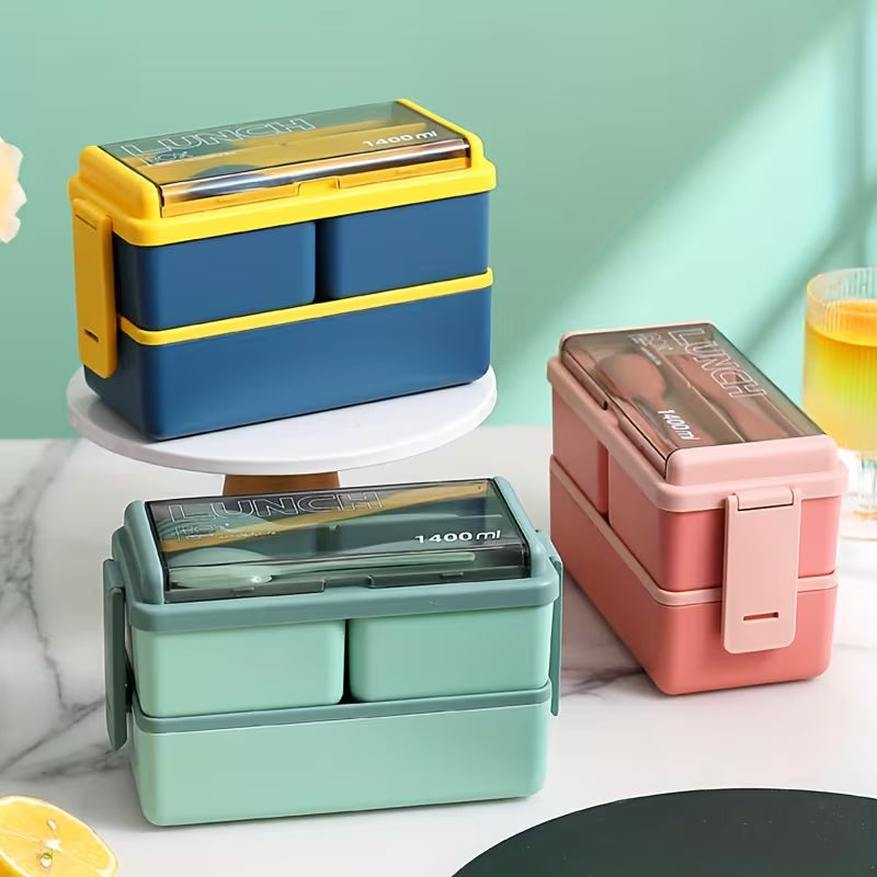 StackStack - Double-Layer Modular Bento Box