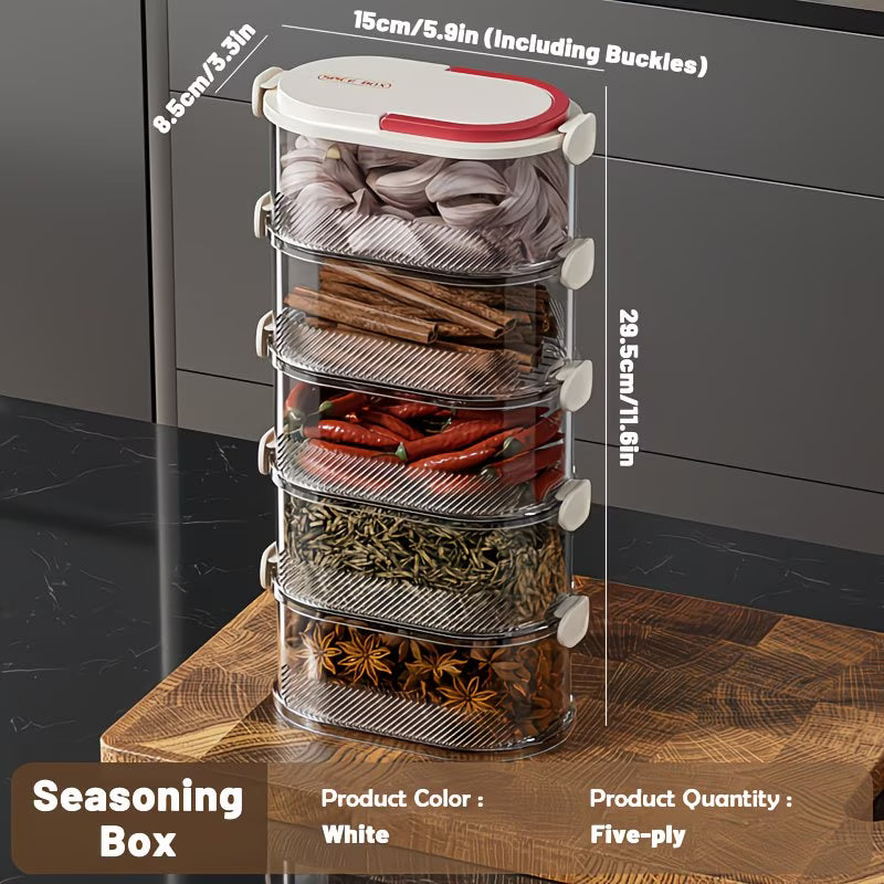 StackFresh 3 and 5 Layer Fridge Organizer