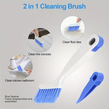 TrackGrip - 2-in-1 Crevice Cleaning Brush - Pack of 4