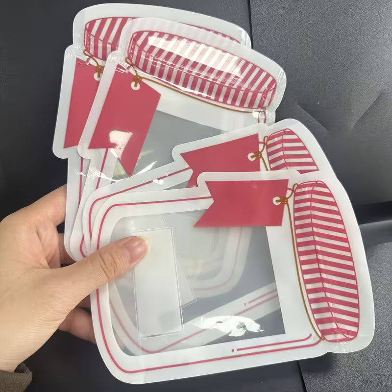 JarPouch - Reusable Mason Jar Zipper Bags - Pack of 6