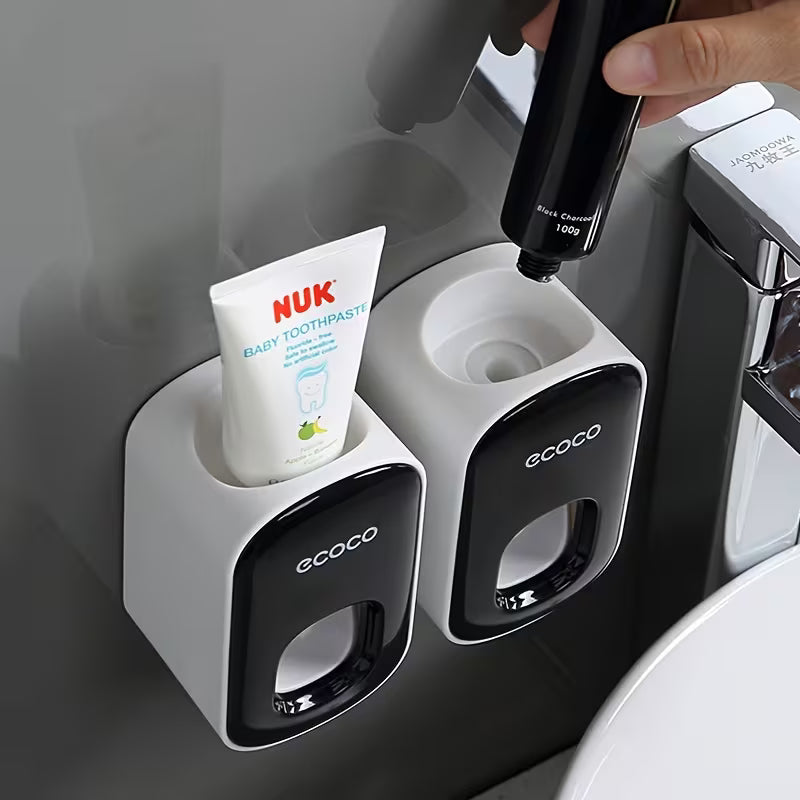 Ecoco Wall-Mounted Automatic Toothpaste Dispenser - Buy 1 Get 1 Free