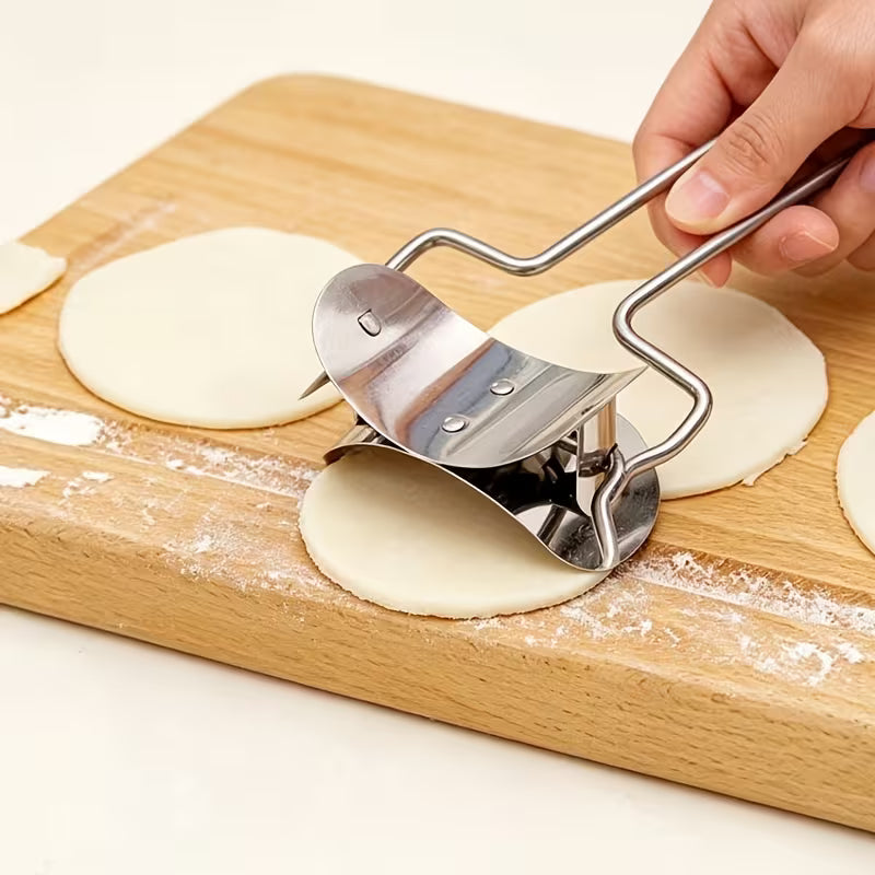 RollCut Stainless Steel Dumpling Wrapper Cutter - Buy 1 Get 1 Free
