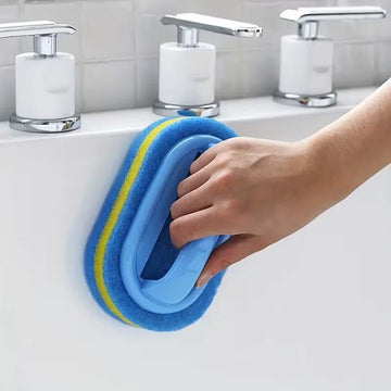 ScrubGrip - Handled Tile and Dish Sponge - Buy 1 Get 1 Free