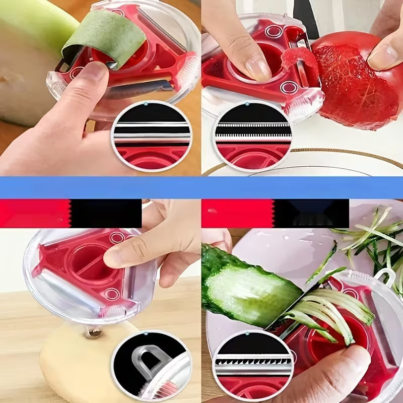 MultiPeel Multi-Blade Rotary Peeler - Buy 1 Get 1 Free