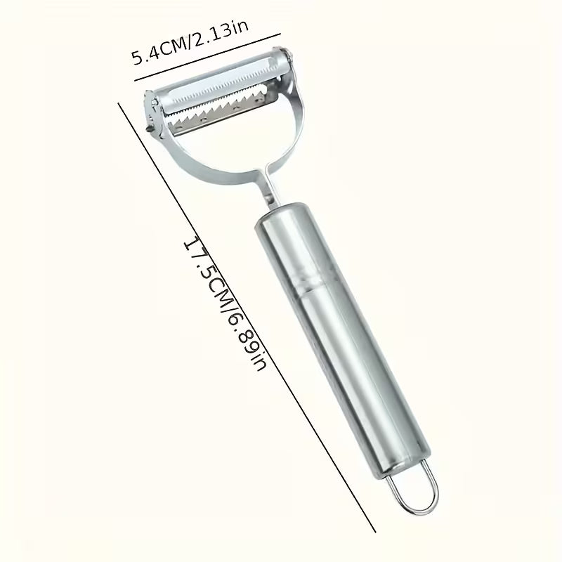 DuoShred Stainless Steel Julienne Peeler & Vegetable Shredder - Buy 1 Get 1 Free