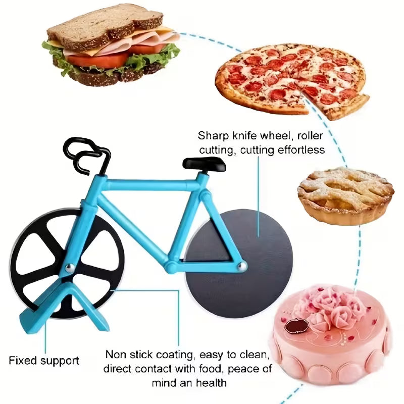 Bicycle Shaped Pizza Cutter - Buy 1 Get 1 Free