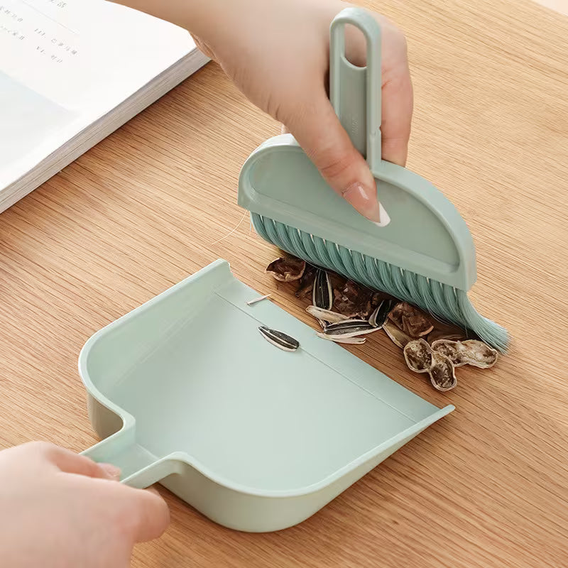 Sweepy Mini Compact Desktop Dustpan Brush Set - Buy 1 Get 1 Free