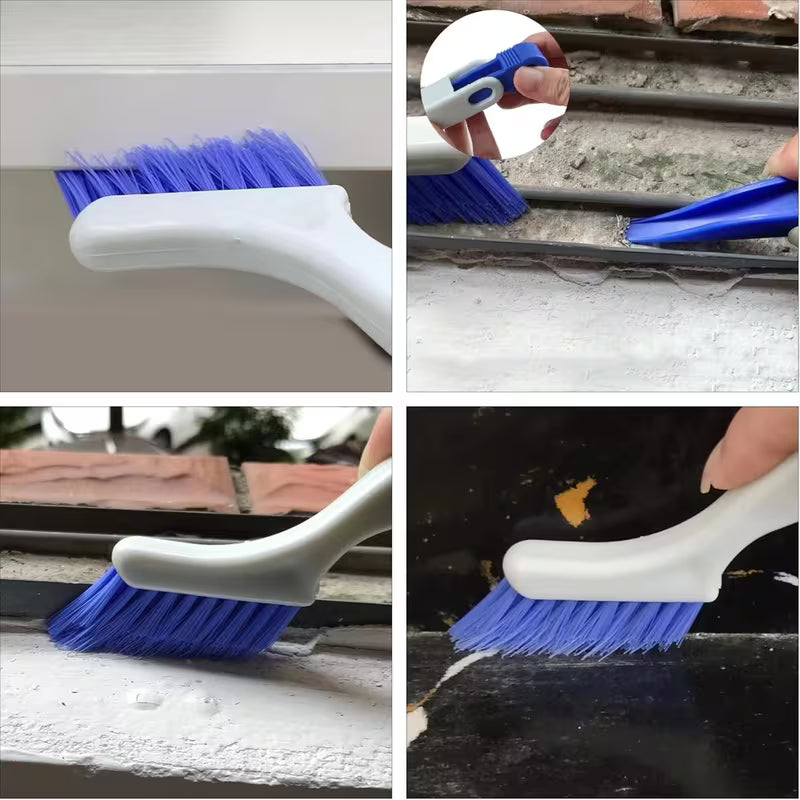 TrackGrip - 2-in-1 Crevice Cleaning Brush - Pack of 4