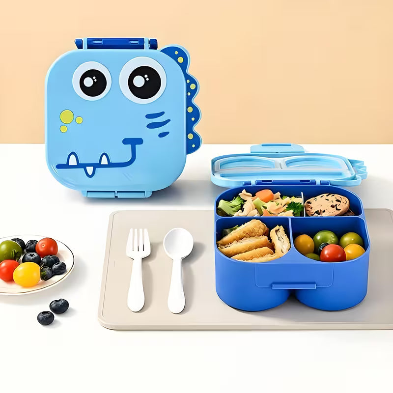 DinoBite - Kids Leakproof Compartment Bento Box