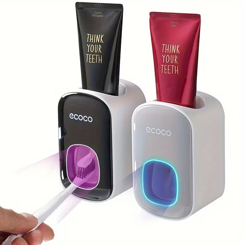 Ecoco Wall-Mounted Automatic Toothpaste Dispenser - Buy 1 Get 1 Free
