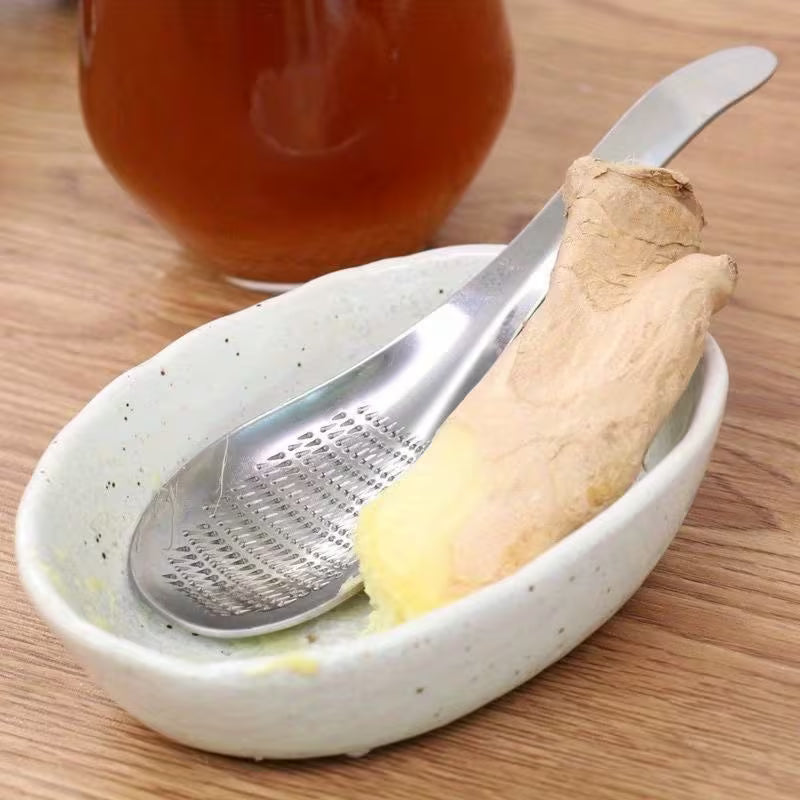 ZestSpoon - Multi-Use Ginger Garlic Grater - Buy 1 Get 1 Free