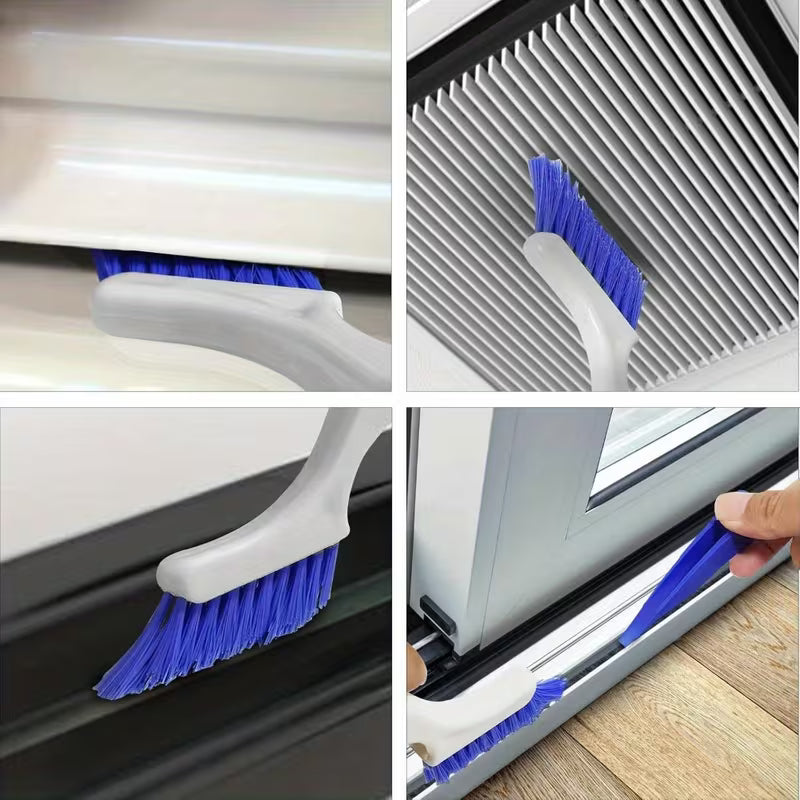 TrackGrip - 2-in-1 Crevice Cleaning Brush - Pack of 4