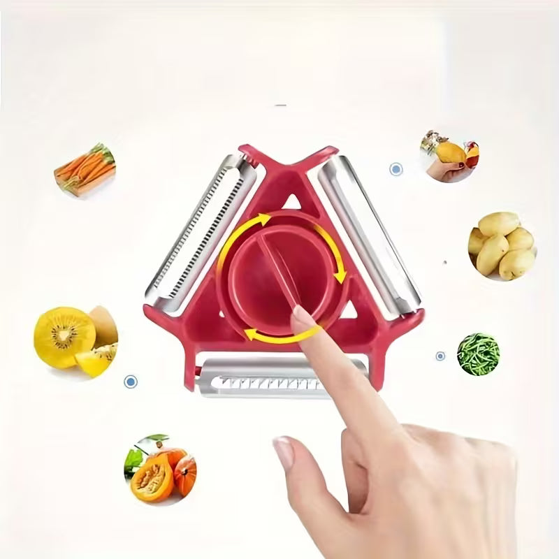 MultiPeel Multi-Blade Rotary Peeler - Buy 1 Get 1 Free