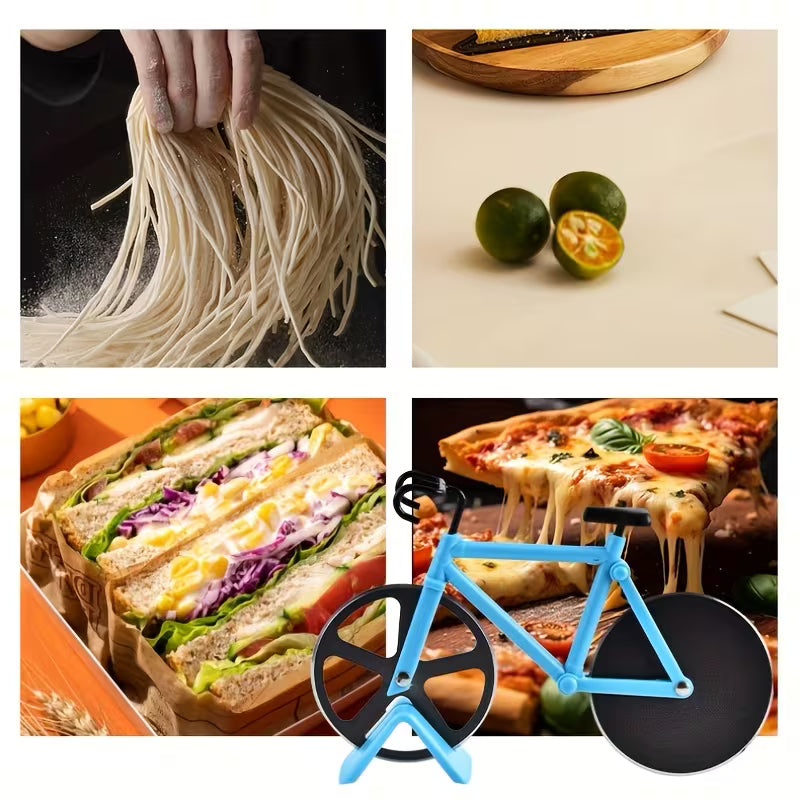 Bicycle Shaped Pizza Cutter - Buy 1 Get 1 Free