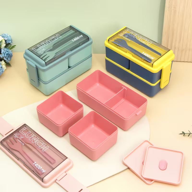 StackStack - Double-Layer Modular Bento Box