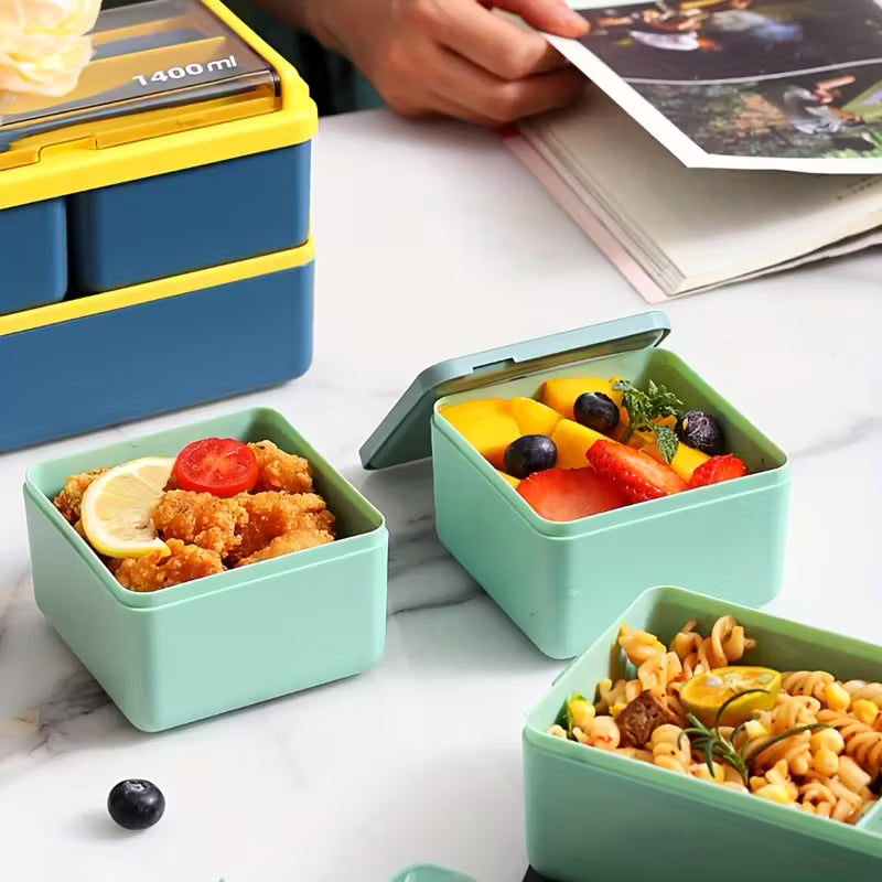 StackStack - Double-Layer Modular Bento Box