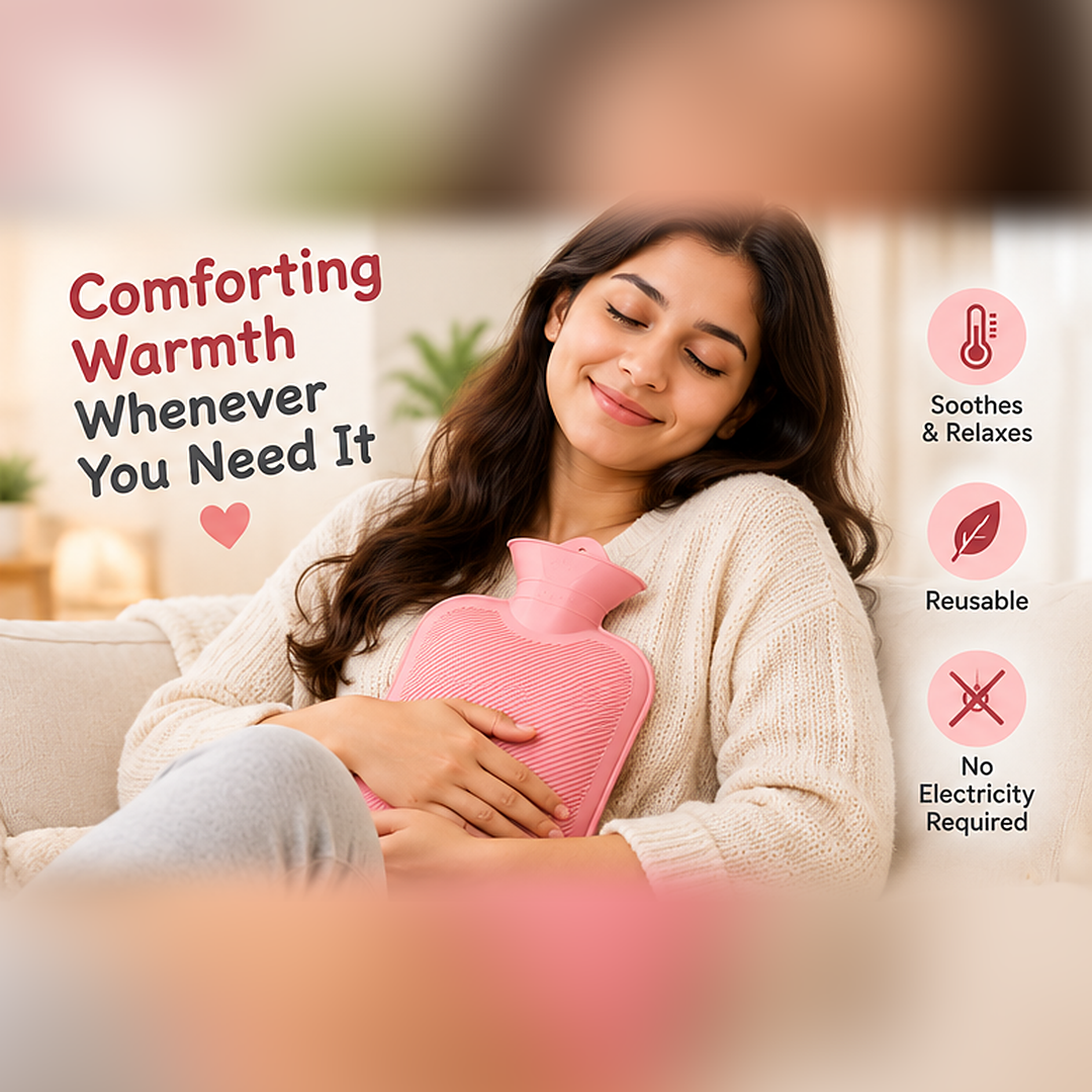 WarmNest Hot Water Therapy Bag - Buy 1 Get 1 Free